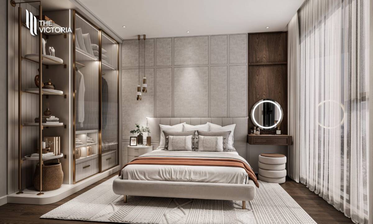 Giới thiệu căn 2PN thường TV-2PNT-23-30-MIN tại The Victoria Smart City, diện tích m2 tầng 23-30, giá tham chiếu 71,7 triệu