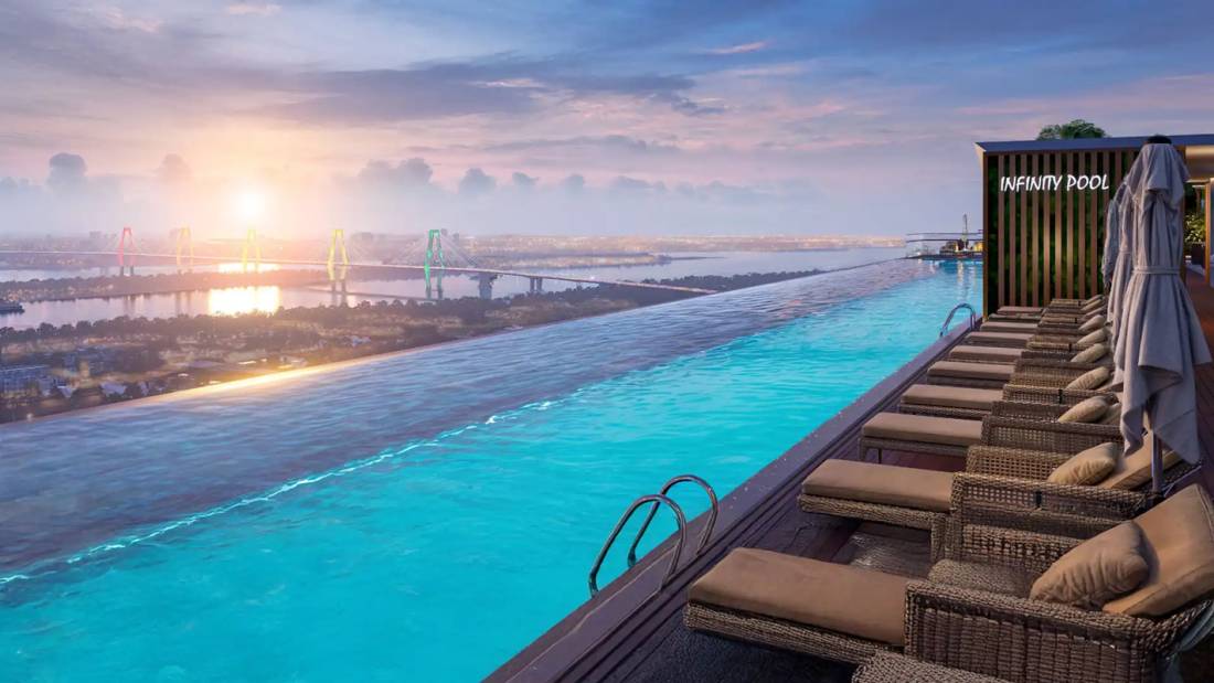 Bán căn 2PN Sunshine River Park 74.5m2 view Sông Hồng