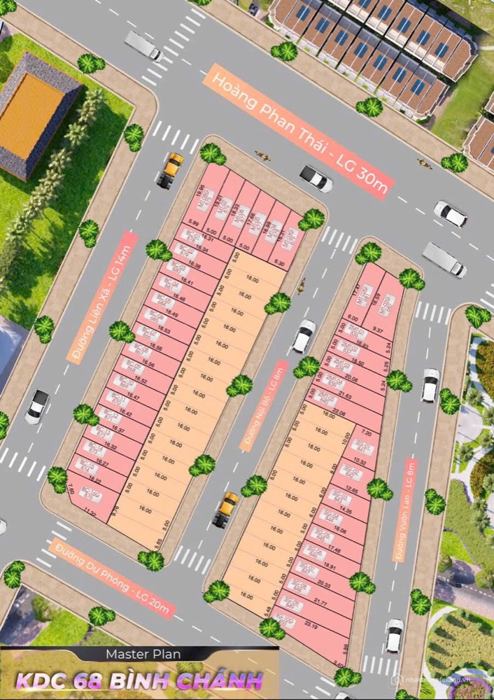 KHU DÂN CƯ 2 MẶT ĐƯỜNG 30M TRỤC LIỀN QUỐC LỘ 1