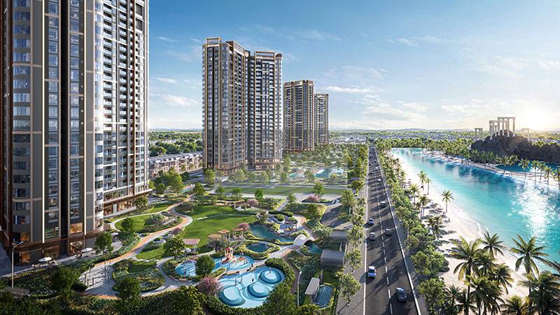 Bán căn 1PN+ 49m2 Masteri Grand Coast view nội khu giá 3,1 tỷ