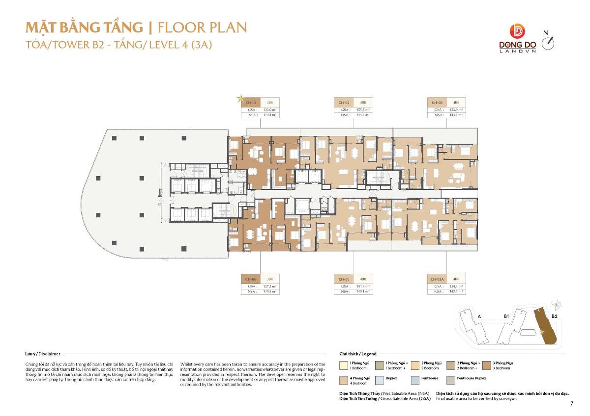 Bán căn 1BR+ A-12A-03A tầng 12 giá tốt