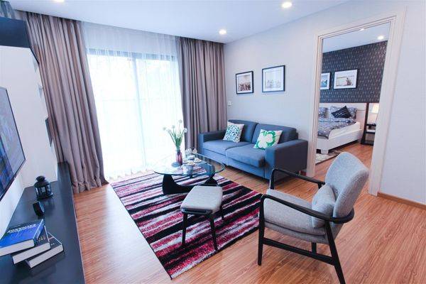 Bán căn P501 tòa Sakura Hồng Hà Eco City 101m2 3PN full nội thất