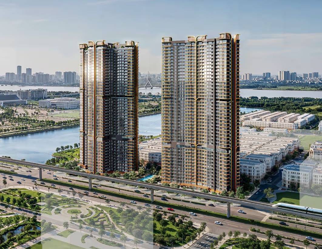 Y2-32-21 2PN view Sông Hồng thoáng tại Lumière Essence Peak