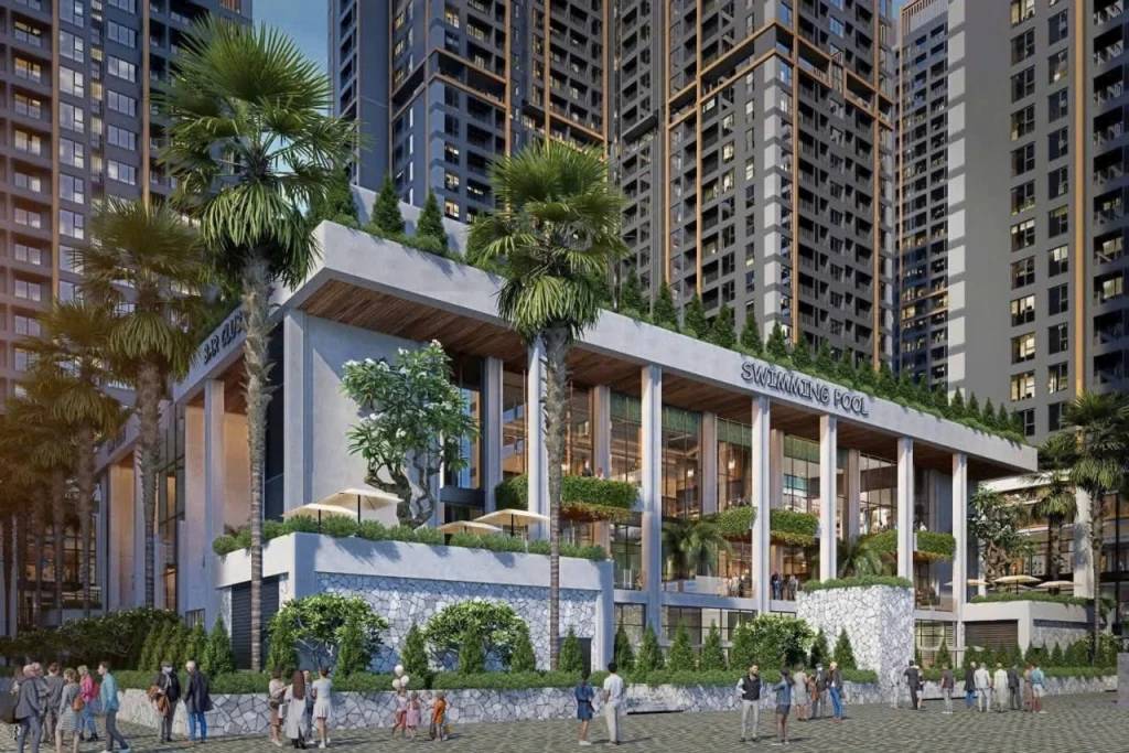 Bán căn 2PN The Flame Vine 74,6m2 giá 5,5 tỷ tại Hinode Royal Park