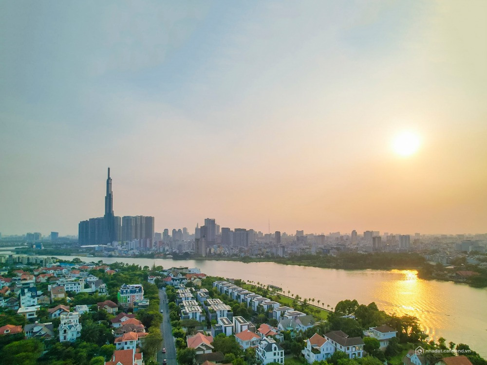 Căn hộ bán tại River Garden Thảo Điền tầng trung view đẹp gồm 3 phòng ngủ 132m2