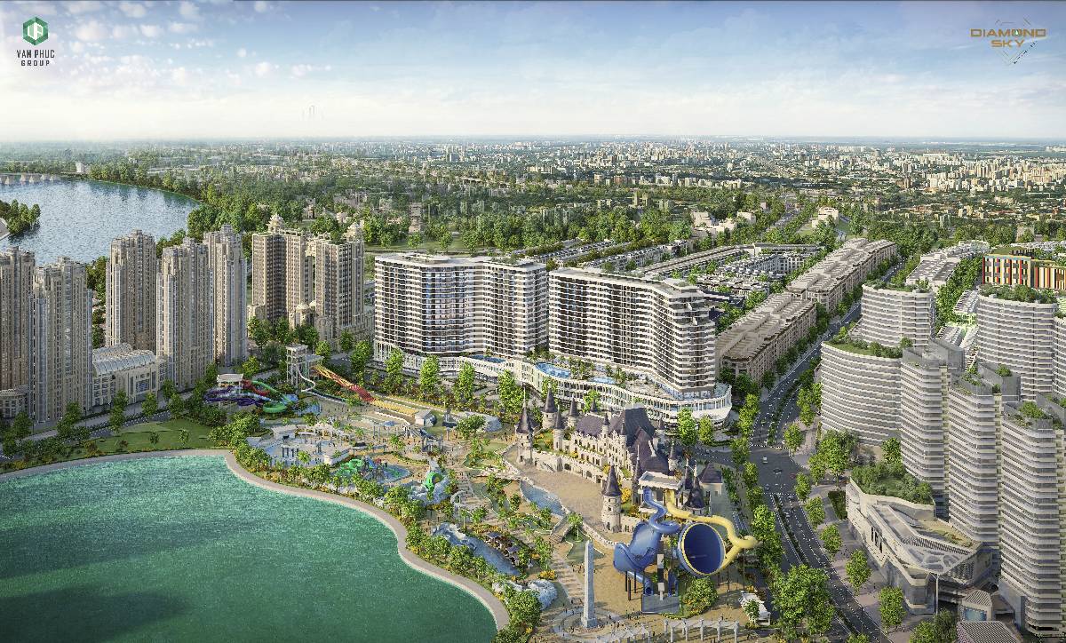 Căn DS.A09 Diamond Sky panorama 3 view đẳng cấp