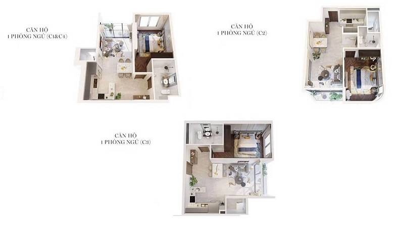 Căn hộ DS.A11 Diamond Sky sống chuẩn thượng lưu