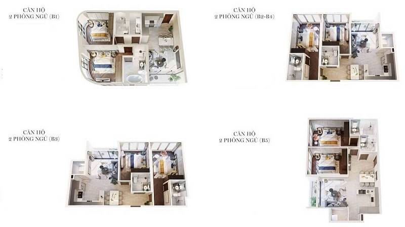 Căn hộ DS.A12 Diamond Sky sống chuẩn thượng lưu