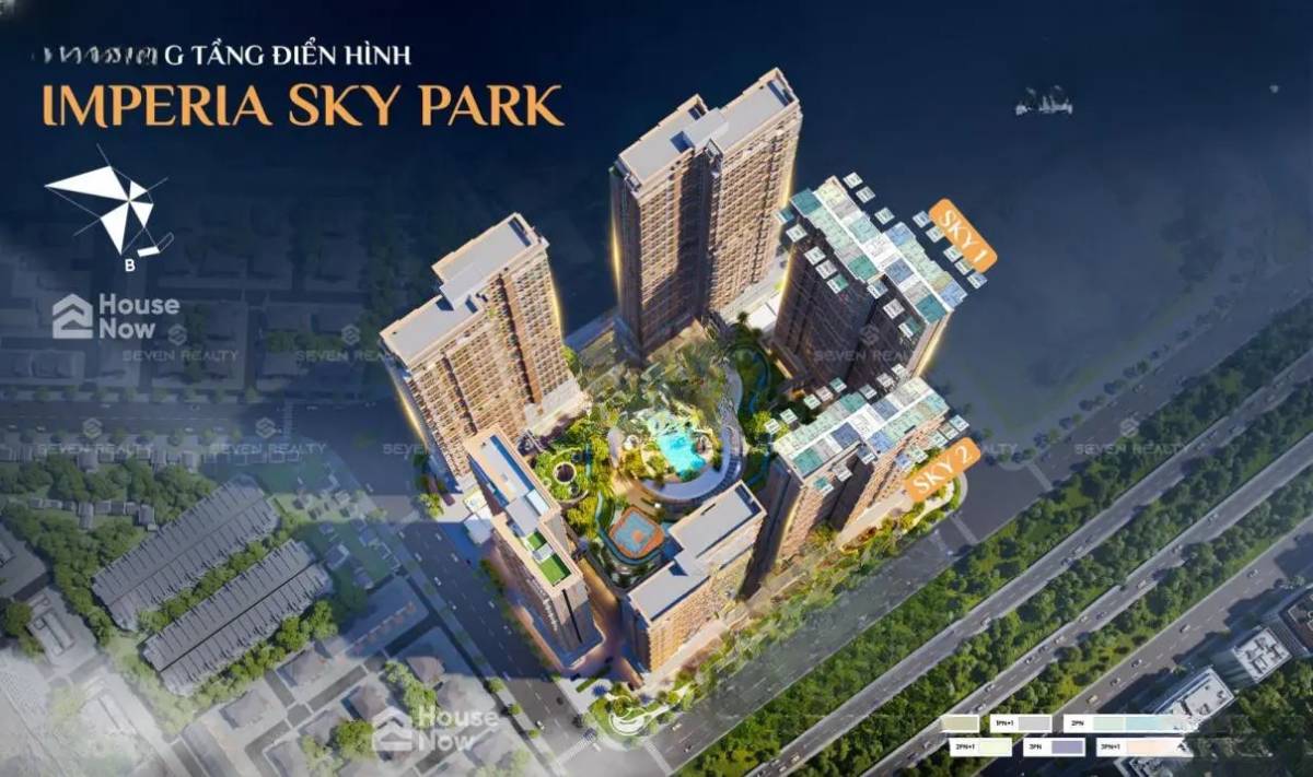 Bán căn E1.1505A Imperia Sky Park view đẹp giá tốt