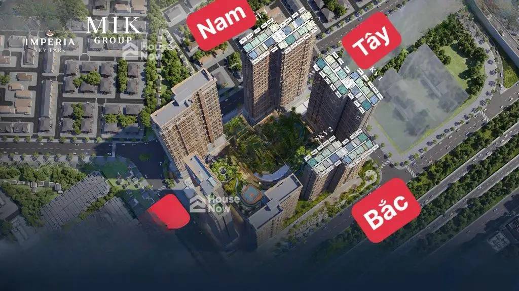 Căn hộ E1.1503 Imperia Sky Park vị trí đẹp hiếm