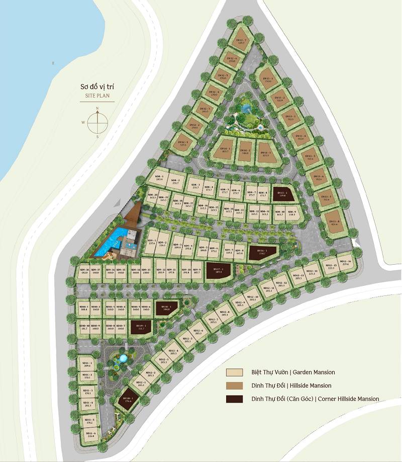 Bán biệt thự Orchard Mansion Sycamore vị trí đẹp