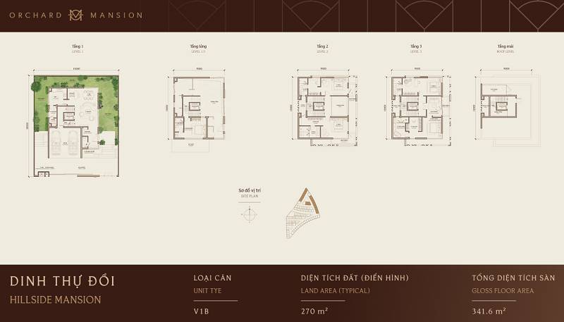 Bán nhanh biệt thự Orchard Mansion giá tốt