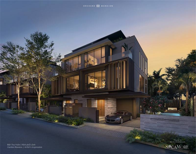 Sở hữu biệt thự Orchard Mansion đẳng cấp CapitaLand
