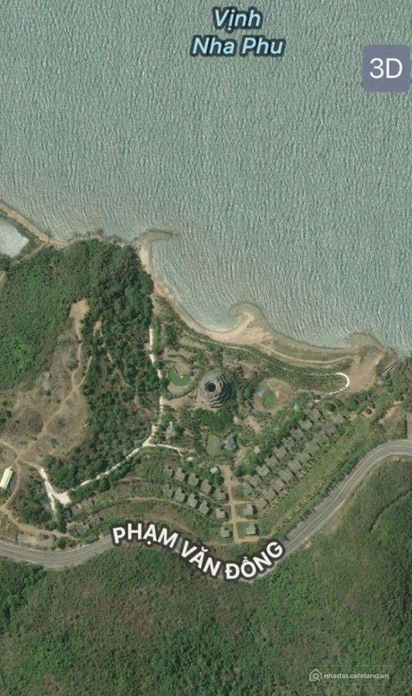 Chuyển nhượng dự án nghỉ dưỡng biển Nha Trang, Sở hữu 8ha mặt biển, Đã xây dựng