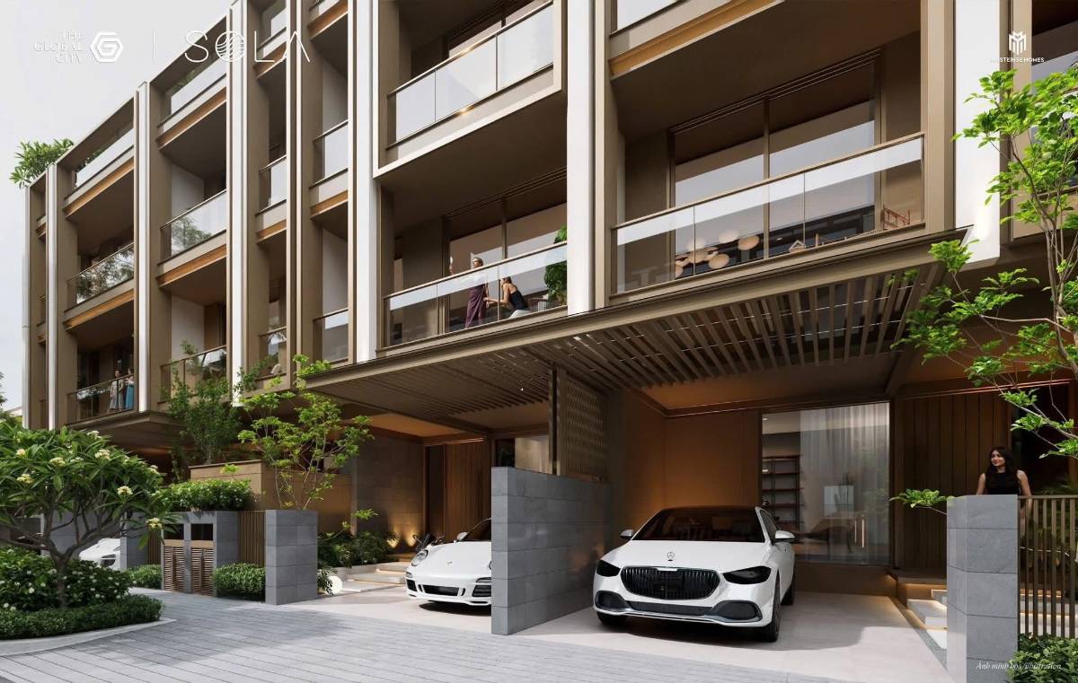 Biệt thự đảo SOLA 200m² ba mặt thoáng nước sát lõi An Phú