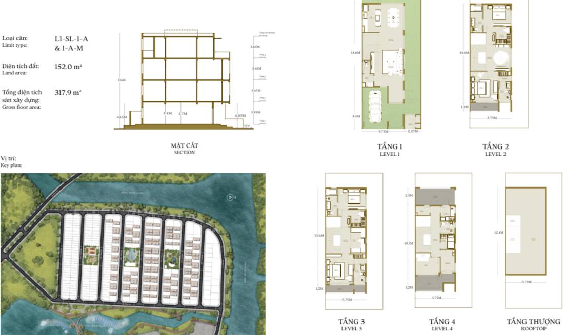 Suất mở bán SOLA Quận 2 diện tích 114m², thanh toán giãn tiến độ