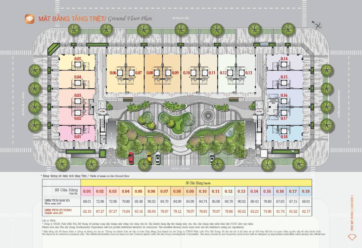 Bán shophouse 435m2, 95 tỷ tại Phú Mỹ Hưng L'Arcade, Tân Trào, Tân Phú, Q7, HCM