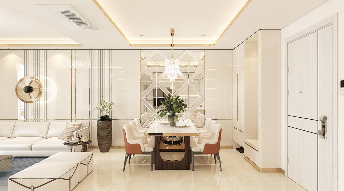 Bán căn hộ 2PN Diamond Sky DS.A19 103.14m2 tại Vạn Phúc City