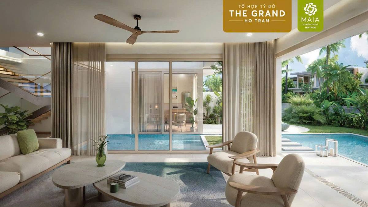 Chỉ 1,2 tỷ nhận ngay căn hộ biển 5 sao Maia Fusion, thu nhập từ 300 triệu/năm, tặng 40 đêm nghỉ miễn phí