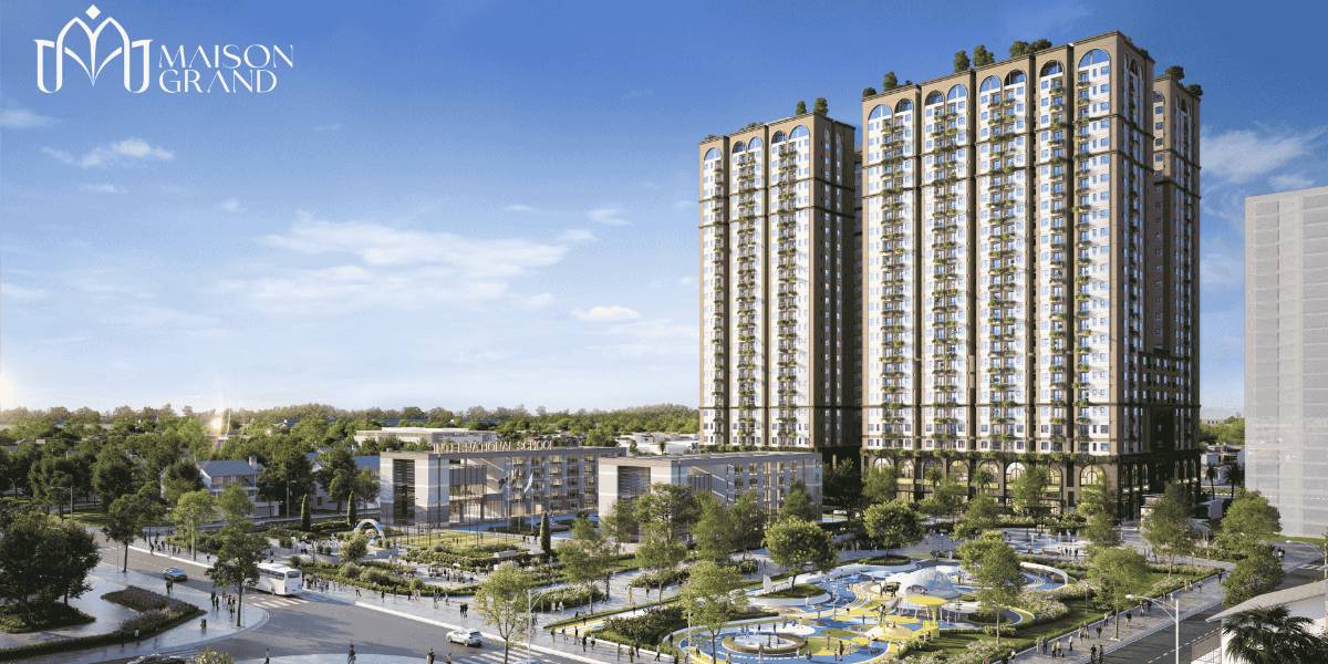 Căn Hộ Maison Grand Phú Mỹ chỉ 900tr, 2PN1WC, DT 60m2, thanh toán 2 năm