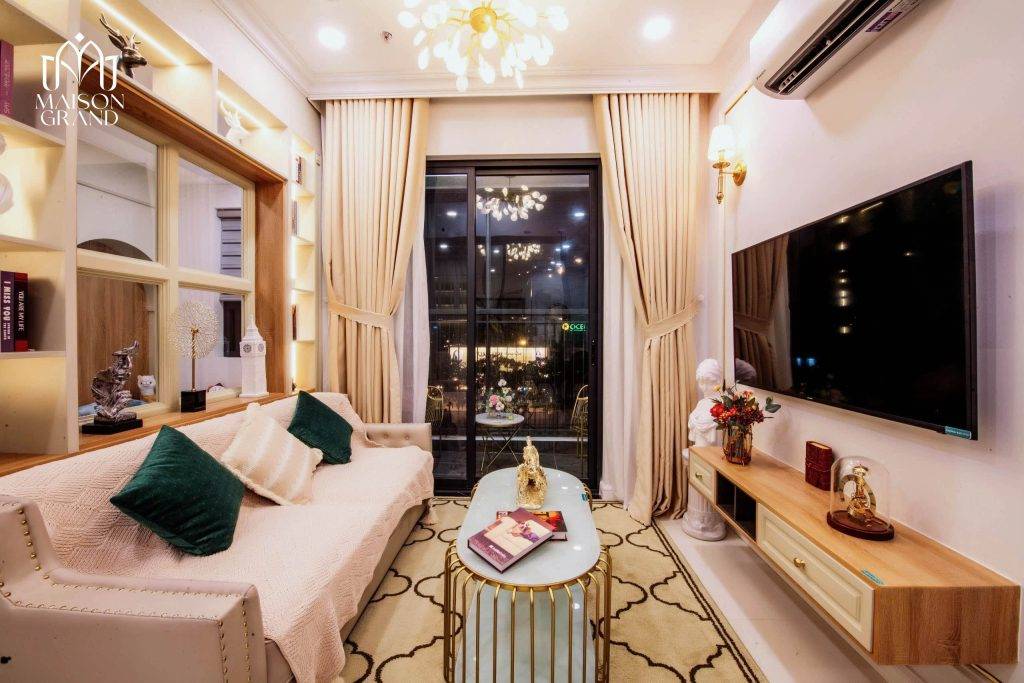 Bán căn hộ 1PN tầng 17 Maison Grand Phú Mỹ, TP. HCM full nội thất. Giá tốt nhất thị trường