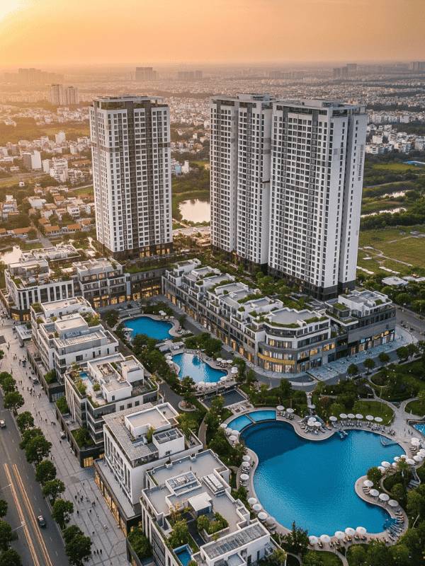 Căn hộ Maison Grand 2PN 1WC - 60m2 - giá chỉ 2,515 tỷ. Lầu cao, view đẹp