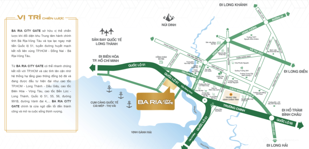 Bán Nhà Thô Dự Án Baria City Gate - Giá Chỉ Ngang Giá Đất Trung Tâm