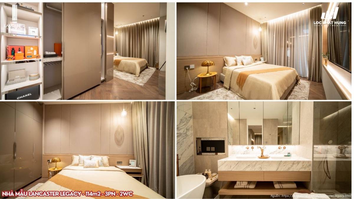 Bán căn hộ Lancaster Legacy - 106m2 | 3PN | Tầm nhìn thoáng | hướng Bắc | 29,5 tỷ