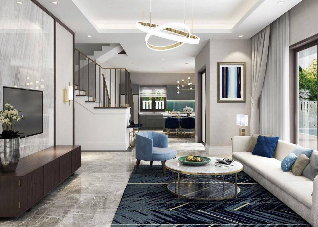 Nhà phố Senturia An Phú đối diện căn hộ Prive, diện tích 6x20m, sân vườn rộng rãi thoáng mát