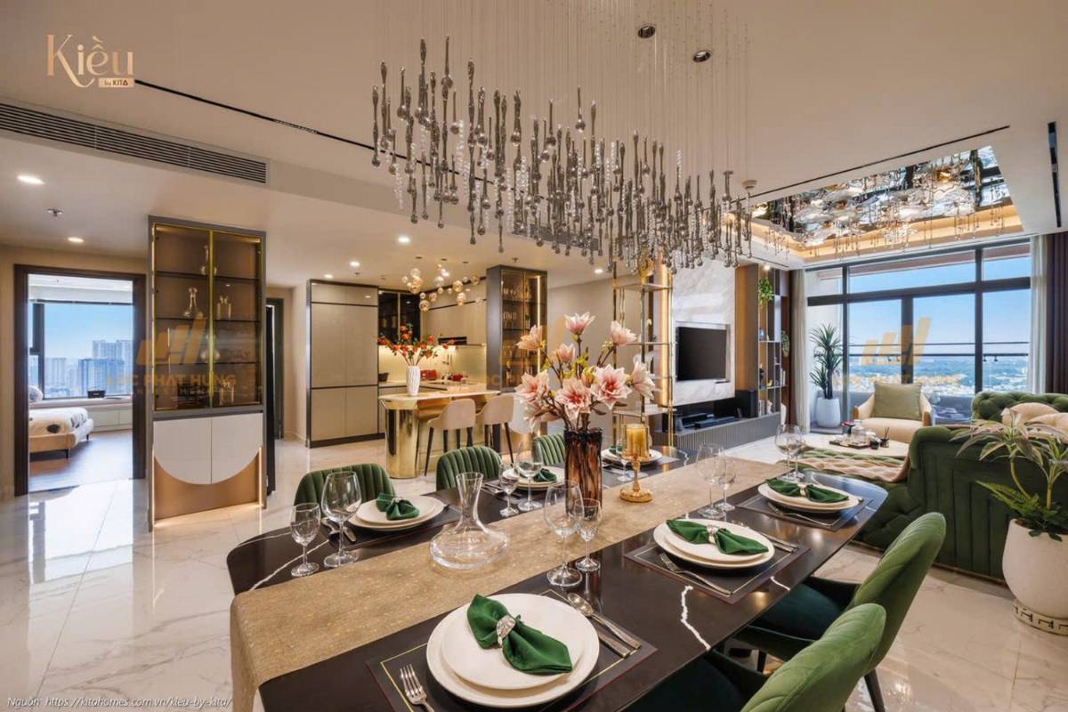 Siêu phẩm 3PN Kiều By KITA, diện tích 128m2, sổ hồng sẵn, thanh toán nhanh nhận nhà ngay