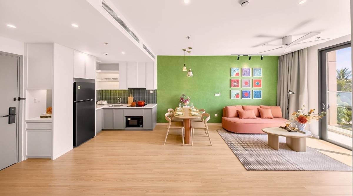 Bán căn 1PN Charm City 50m2 giá tốt tại Dĩ An Charm Ruby sổ hồng