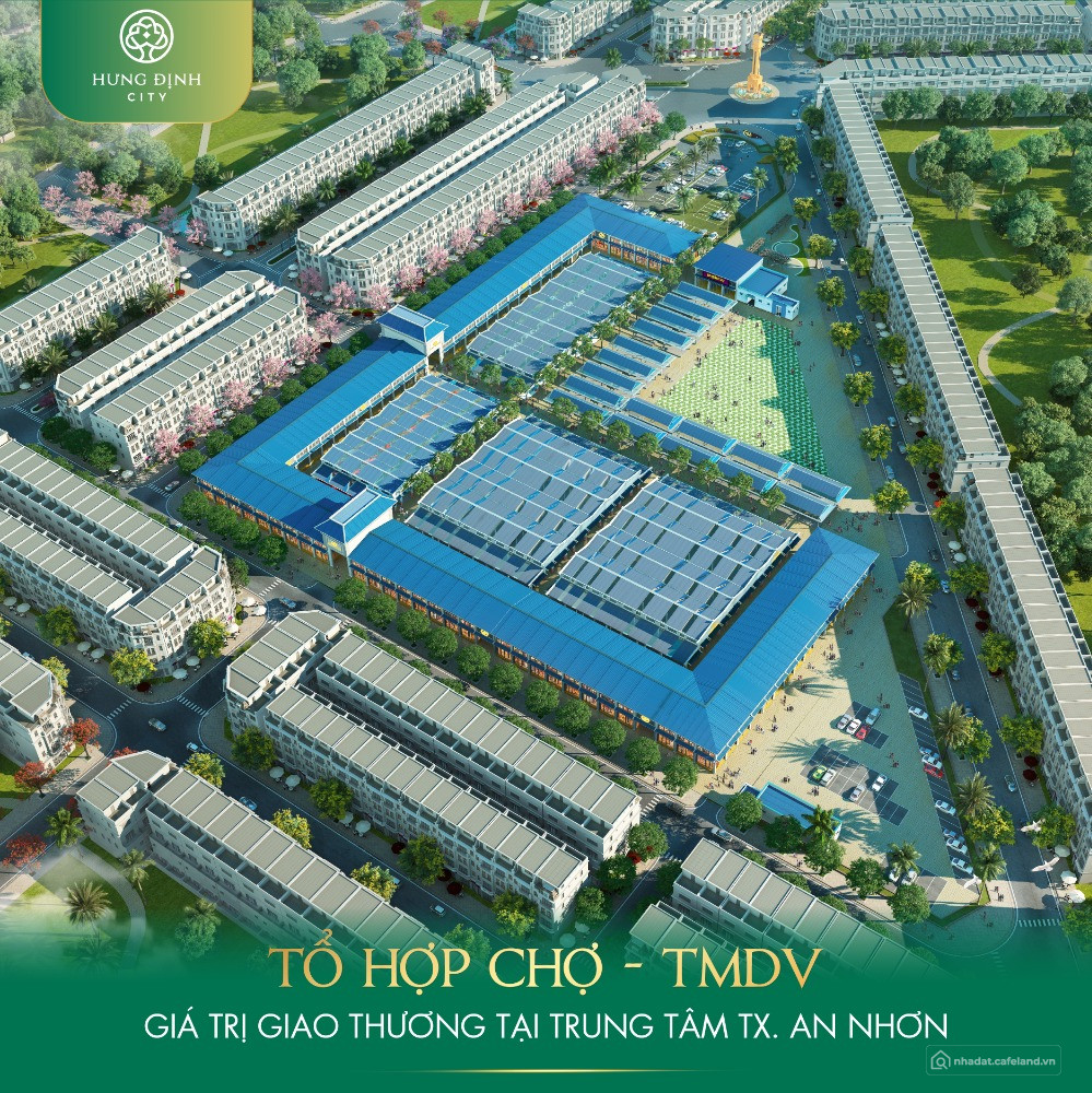  HƯNG ĐỊNH CITY – "TÂM ĐIỂM" GIAO THƯƠNG, ĐÓN ĐẦU CÚ HÍCH LÊN THÀNH PHỐ AN NHƠ