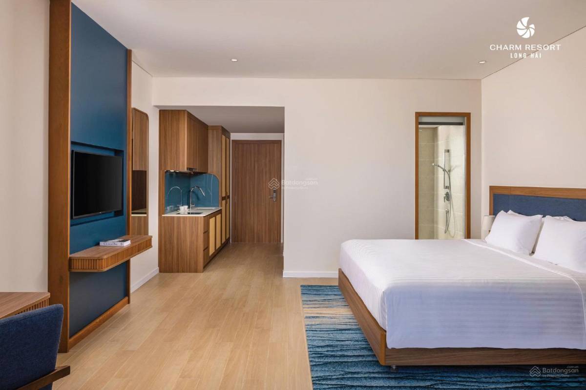 Bán condotel Long Hải Resort Spa 34m2 full nội thất giá 2,65 tỷ hướng Bắc