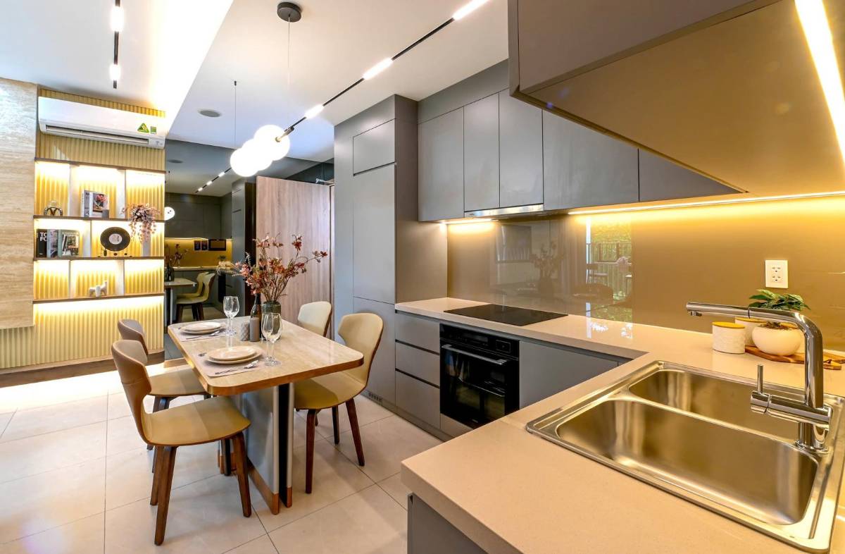 Bán căn hộ Duplex sân vườn Happy One Sora 3PN - 129m2. Chỉ có 12 căn 3PN. Chiết khấu lên đến 12,5%
