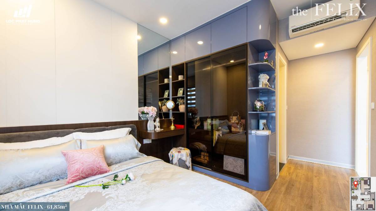 Bán căn hộ The Felix 1PN 45m2 giá 1,92 tỷ