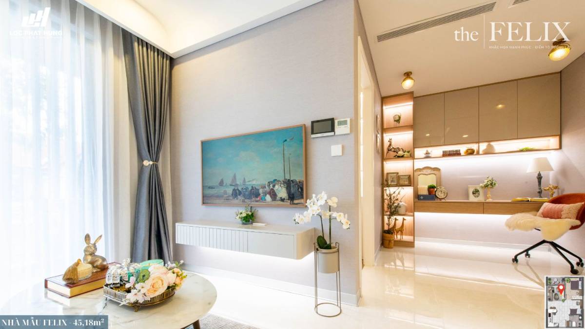Bán căn hộ The Felix 3PN 86m2 giá 2,65 tỷ