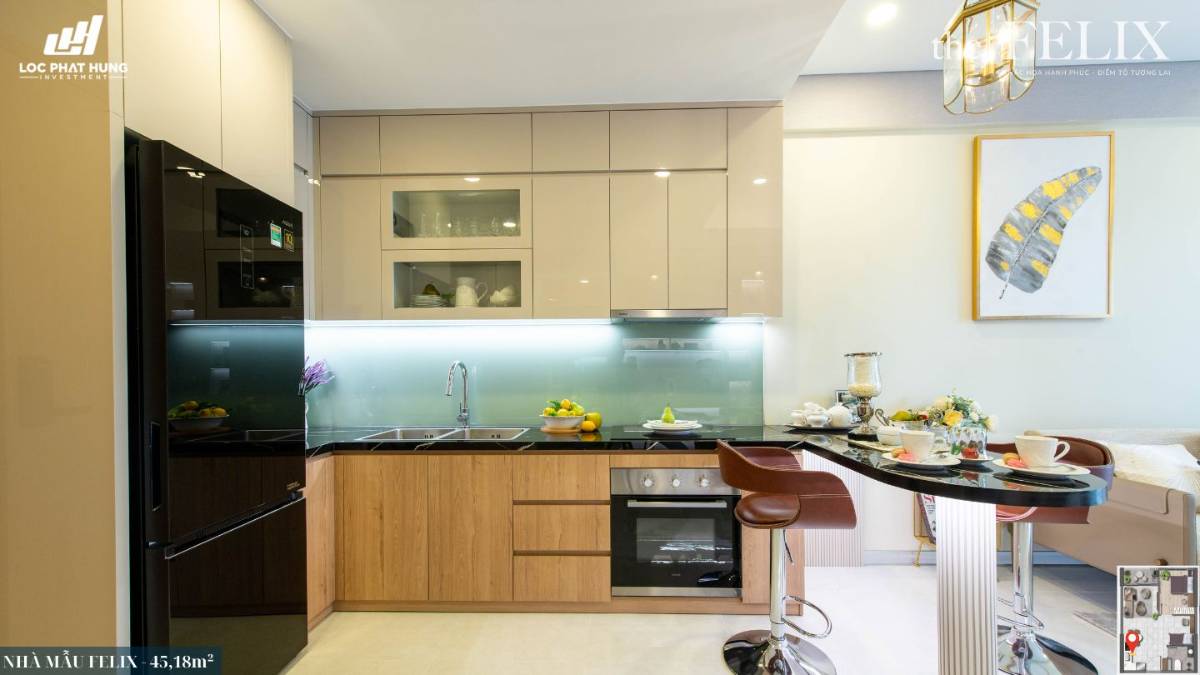 Bán căn hộ The Felix 2PN 62m2 giá 2,35 tỷ