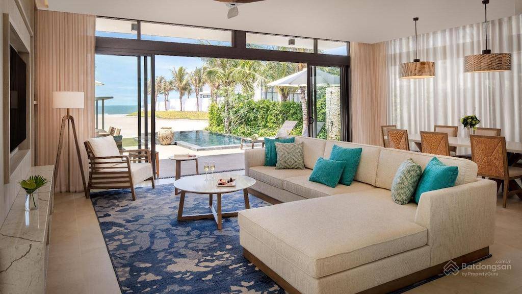 Cần chuyển nhượng 1 căn villa biển 3PN Melia Hồ Tràm giá 34 tỷ, diện tích hơn 628m2 full nội thất