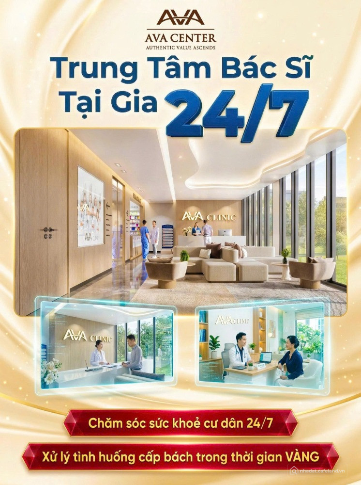 Bán căn hộ Ava Center cạnh ga metro số 6, full nội thất từ 1,5 tỷ Lh 0938677909
