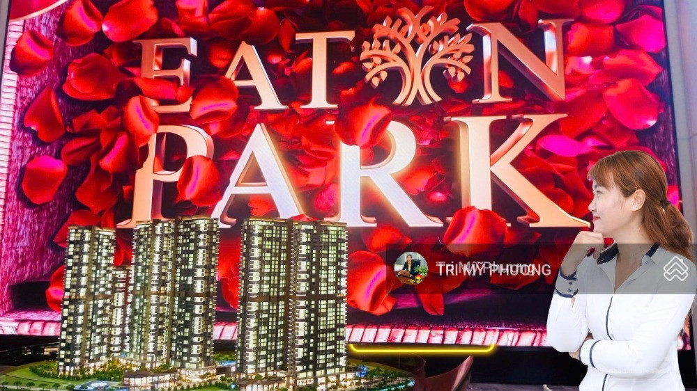 Eaton Park - bán căn 2PN - tầng 3x - 75 m2 - view pháo hoa Quận 1 không chắn