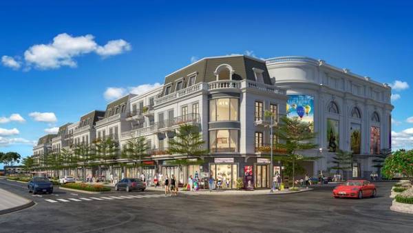 Bán shophouse 3 mặt tiền Charm Plaza 184,8m2 giá 14,5 tỷ