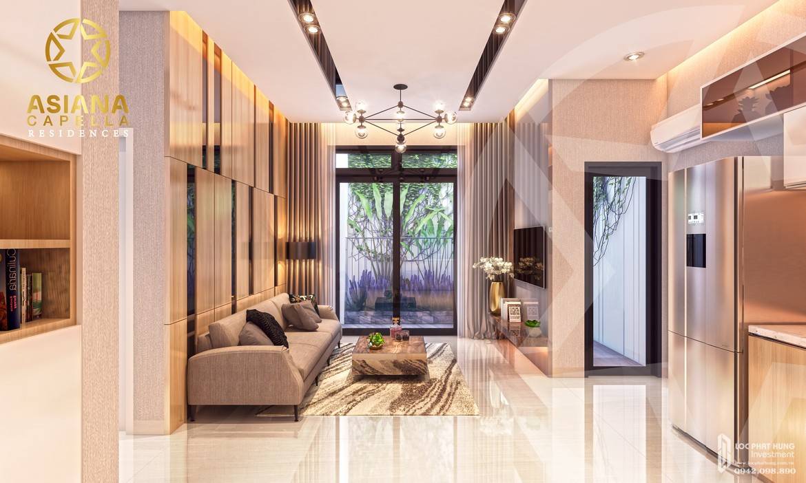 Bán căn hộ Saigon Asiana 70m2 2PN 2WC full nội thất giá 1,6 tỷ