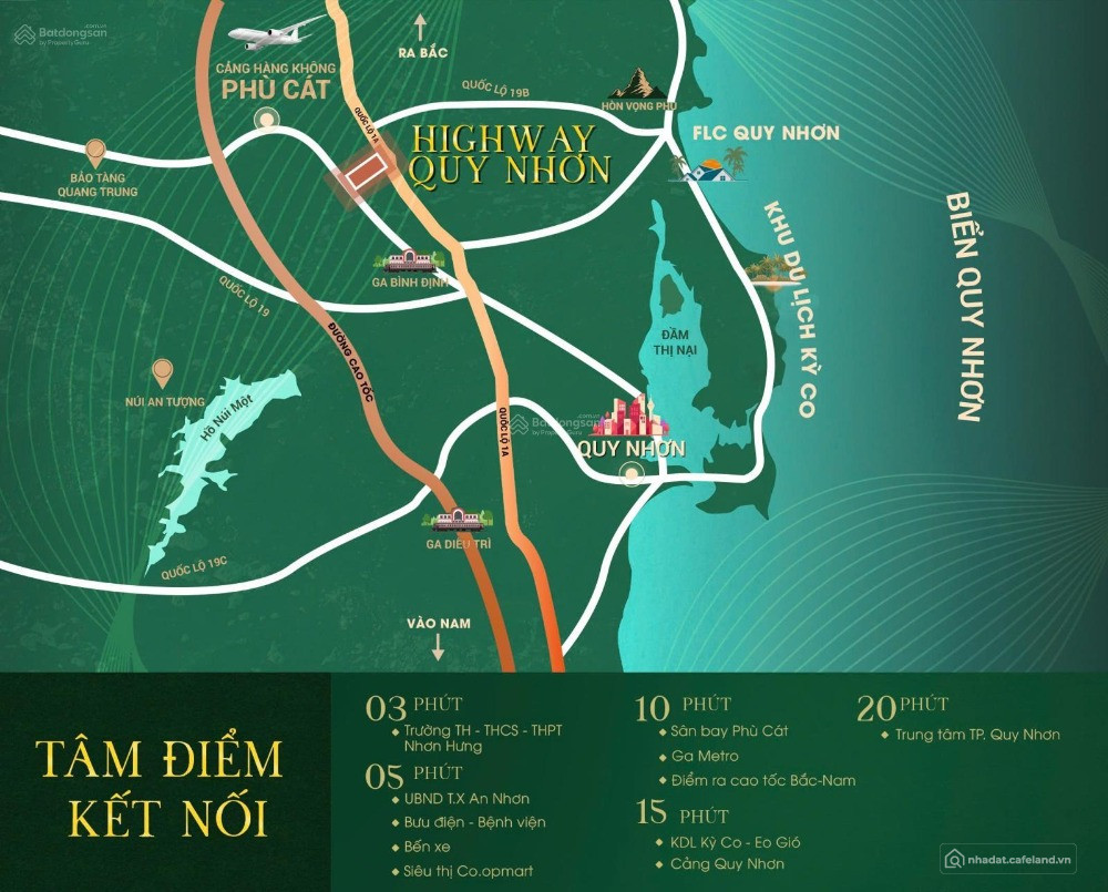 Bán đất nền dự án tại khu dô thị Cẩm Văn, Đường Quốc Lộ 1A, An Nhơn, Bình Định