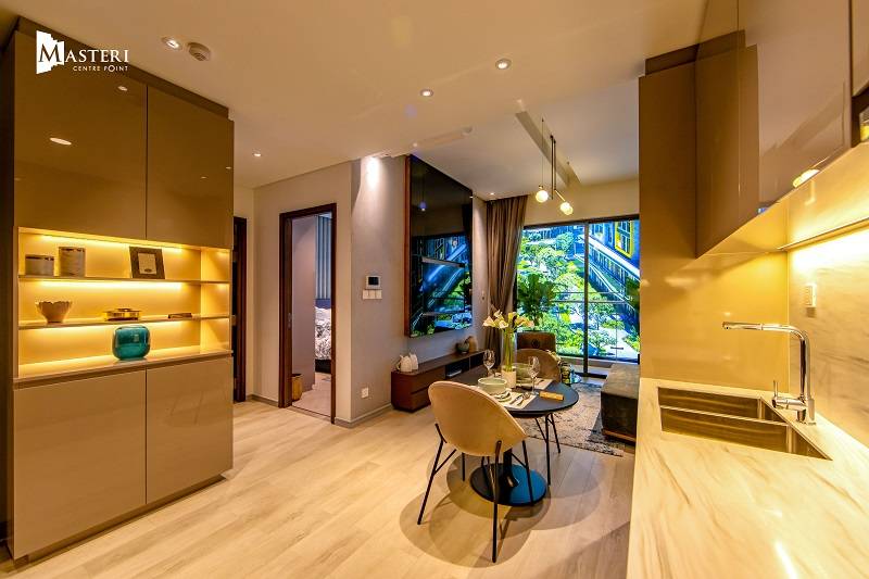 Căn 2PN góc Lumiere Boulevard tòa D view hồ bơi giá 5,05 tỷ