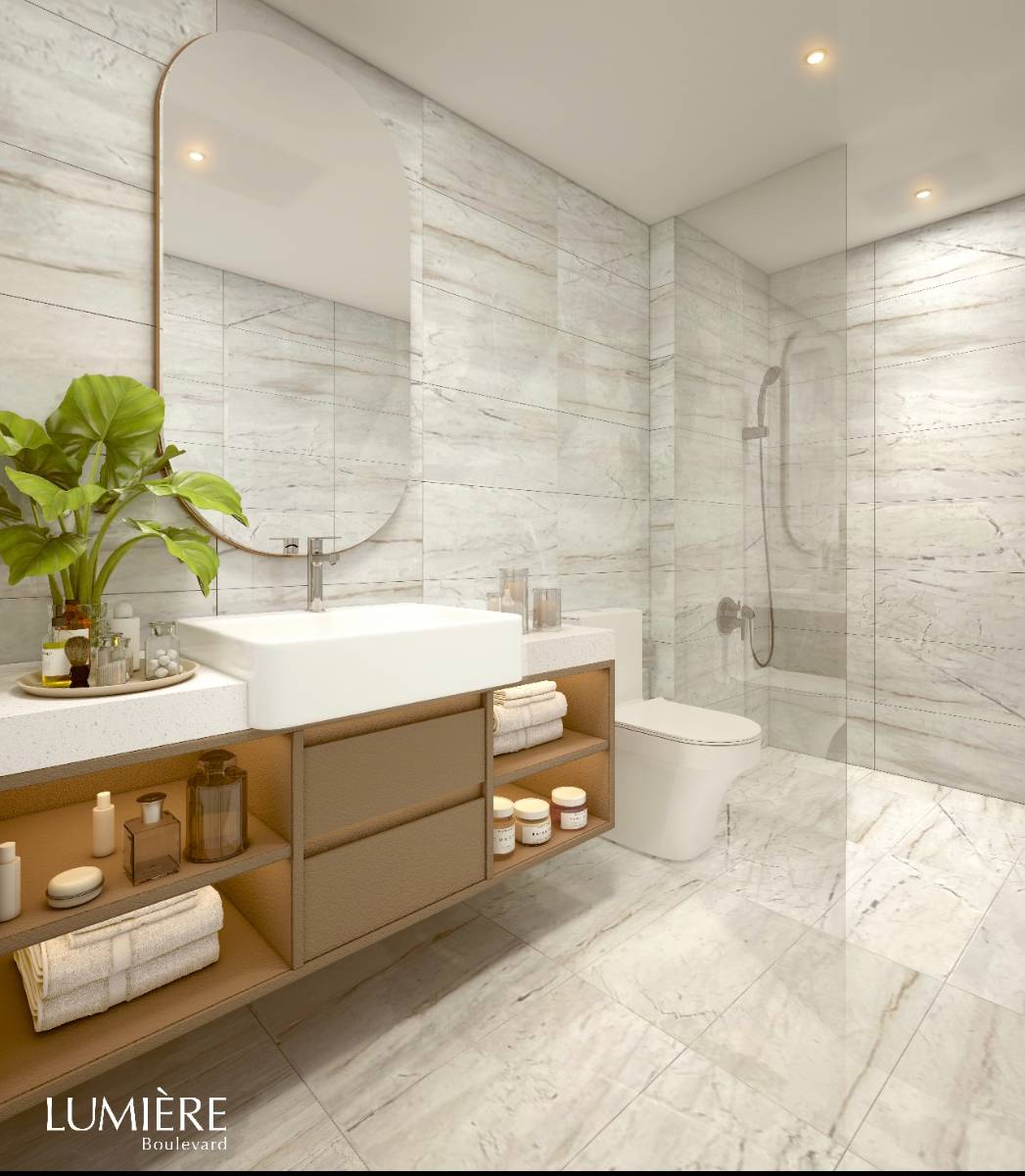 Căn 2PN tháp A Lumiere Boulevard view nội khu giá 4,86 tỷ