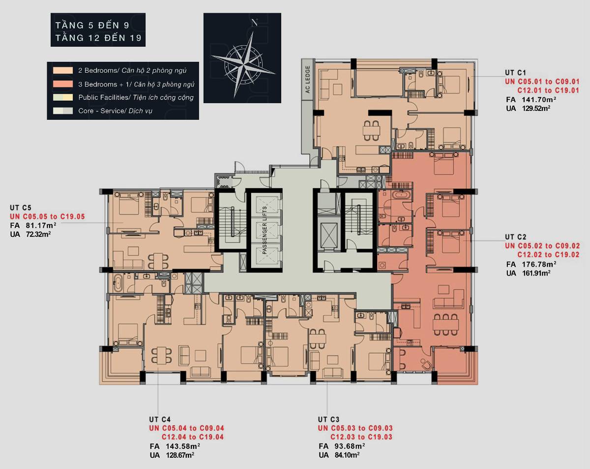 1PN 85m² The Berkley Thảo Điền, không gian cao cấp chuẩn sống sang