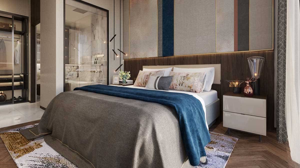 Penthouse The Crest Residence 345m² 4PN, không gian thượng lưu