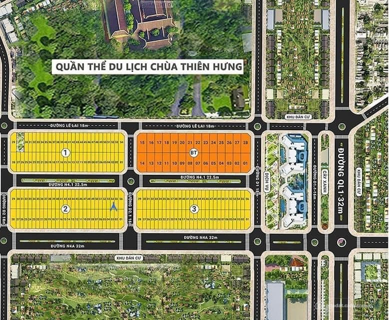 ĐẤT NỀN KHU ĐÔ THỊ CẨM VĂN - AN NHƠN - BÌNH ĐỊNH HỘI TỤ 3 YẾU TỐ “NHẤT CẬN THỊ –