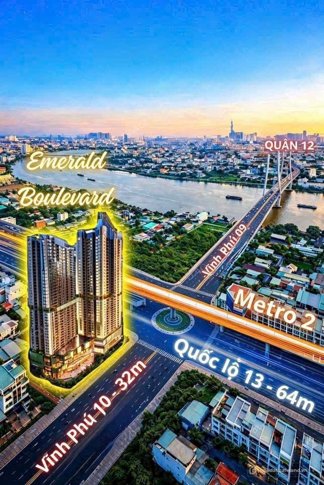Chính thức ra mắt dự án cao cấp The Emerald Boulevard lền kề Hồ Chí Minh cũ