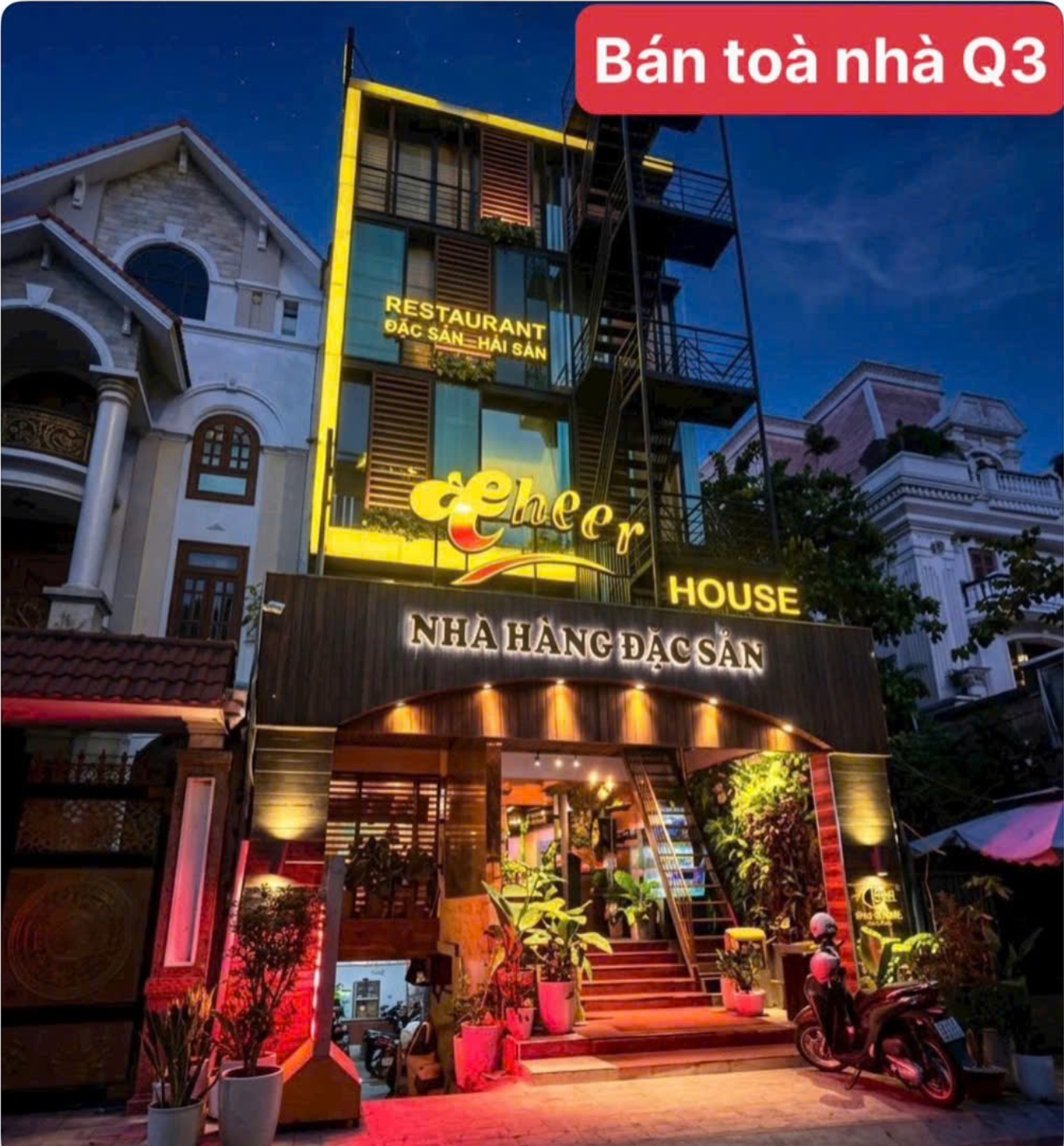 Chuyển nhượng tòa nhà mặt tiền đường Lê Ngô Cát, Quận 3